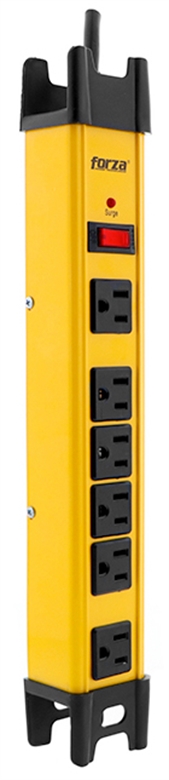 Forza FSP-806 Surge Protector 6 Outlets 120V Front View