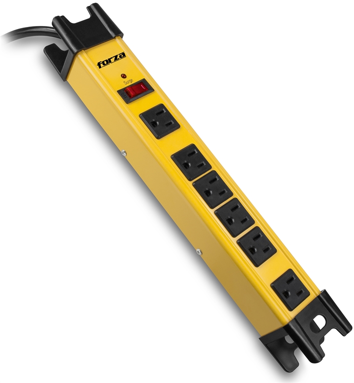 Forza FSP-806 Surge Protector 6 Outlets 120V