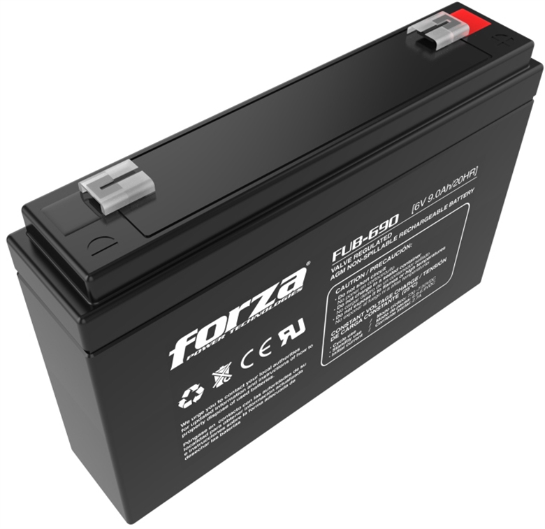 Forza FUB-690 UPS Battery Top View