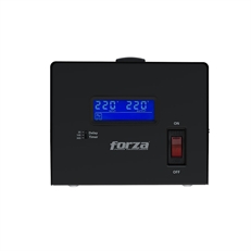 Forza FVR-6002 - Regulador Automático de Voltaje, 3 Salidas, 220V, 1200 Joules