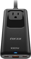 Forza PS-1100USBC  - Cargador Adaptador, 1 Salidas, 1 USB Tipo-A, 2 USB Tipo-C, 100V/240V