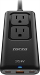 Forza PS-235USBC  - Cargador Adaptador, 2 Salidas, 1 USB Tipo-A, 2 USB Tipo-C, 100V/240V