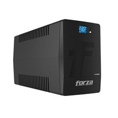 Forza SL-2001UL - UPS, 120V(89-145VAC), Outlets 8x NEMA 5-15R; RJ-45, USB , 2000VA/1200W, 12/9Ah, 20Amps Plug, 1000J