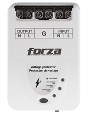 Forza Zion  - Protector de Voltaje, Conexión Directa a Cableado Eléctrico, 220V, 30A, 880 Jules