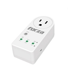 Forza Zion PVP-1201B 2PK  - Voltage Protector, 900J, 1800W, 2-Pack, White