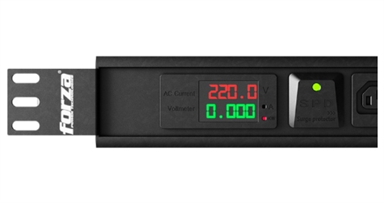 FPD-3012M0U Metered Power Distribution Unit 0U PDU-Front View