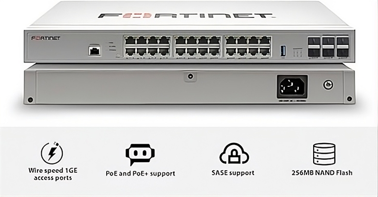 FortiSwitch-124G back