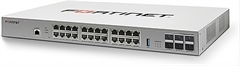 Fortinet - FortiSwitch-124G-FPOE  - Switch Gestionado Inteligente, 24 Puertos, Gigabit Ethernet, 128 Gbps