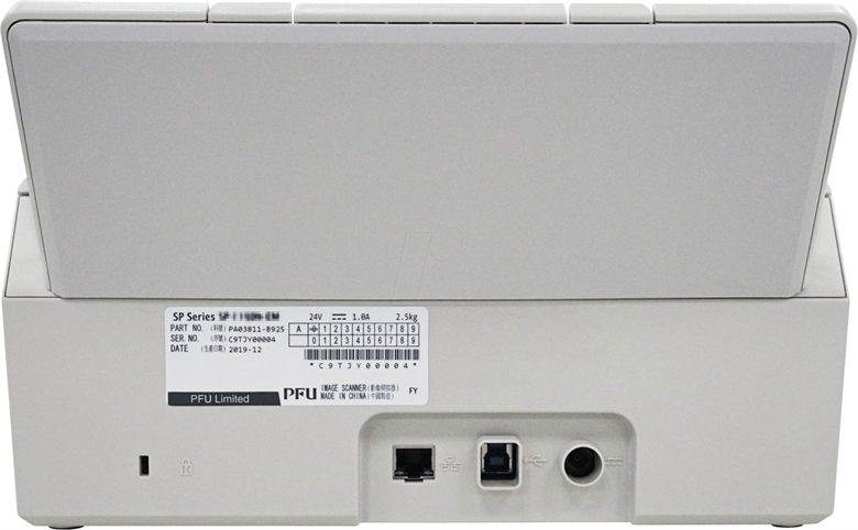 Fujitsu SP-1120N Document Scanner Ports