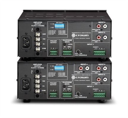 G135MAE60 3-Input 35W Commercial Mixer-Amplifier-Back View 2