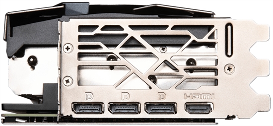 GeForce RTX 4070 Ti SUPRIM X ports
