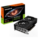 Gigabyte GeForce RTX 4070 WINDFORCE 2X OC V2 12G - Tarjeta de Video, 12GB GDDR6, 192-bit, 2490MHz, 5888 Núcleos Cuda, 3x DisplayPort 1.4a, 1x HDMI 2.1a, OpenGL 4.6