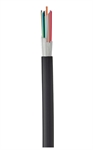 Leviton  - Cable de Fibra Óptica de Alta Velocidad, Multimodo OM3 de 6 Hilos, Chaqueta de Seguridad LSZH B2ca, Bobina de 2000m