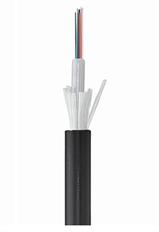 Leviton Universal  - Cable de Fibra Óptica Multimodo OM4 en Bobina, 12 Hilos, Uso Interior y Exterior, Cubierta LSZH Eca, Negro, por Metro