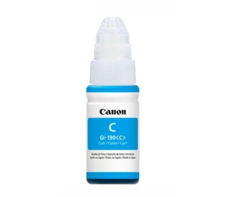 GI-190C Cyan-Ink Refill Bottle 70ml-Front View