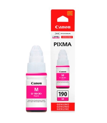 GI-190M Magenta-Ink Refill Bottle 70ml-Front View-Box