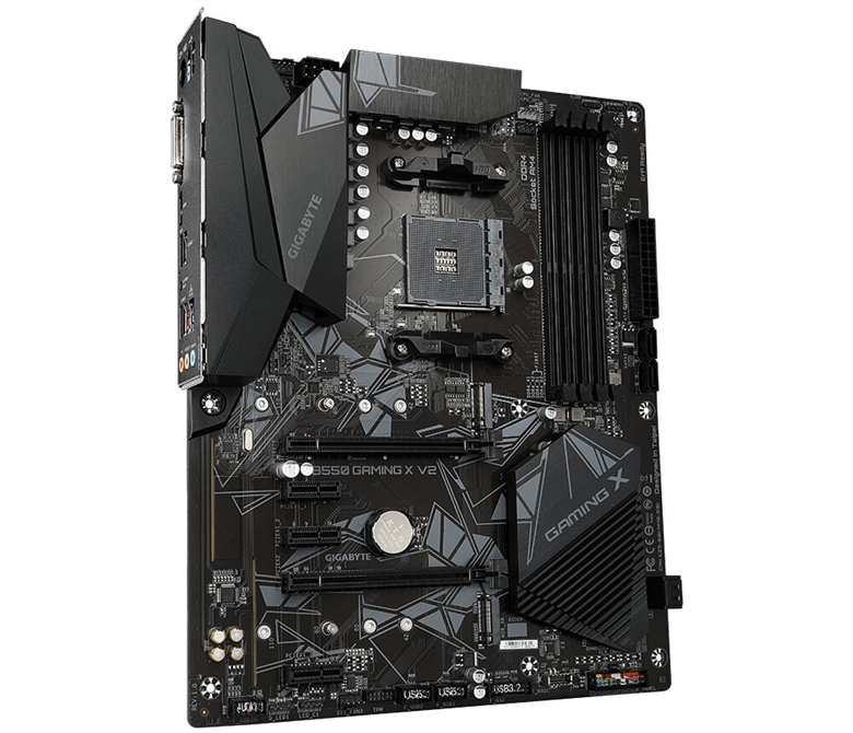 Gigabyte B550 Gaming X V2 Front Vertical 2 View