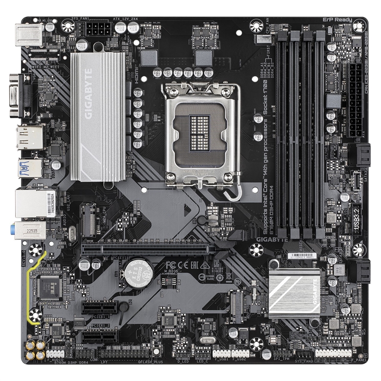 GIGABYTE B760M D3HP DDR4 front