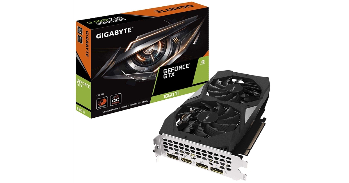 1660 6gb Ddr5 Gigabyte Gtx 1660 6g Gtx 1660 Oc 6gb Gigabyte GTX