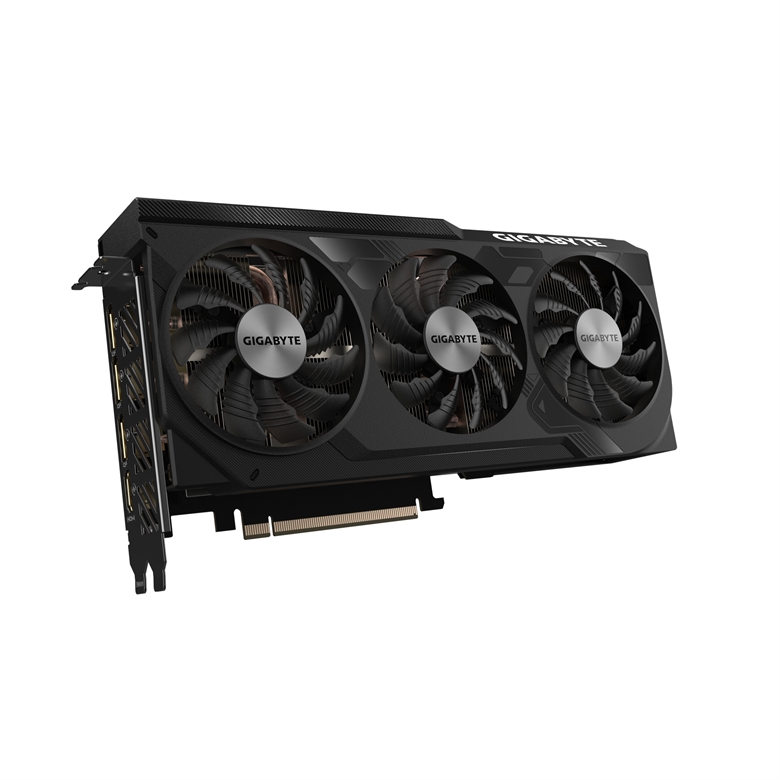 Gigabyte GeForce RTX 4070 SUPER WINDFORCE OC side2 view