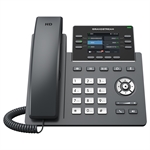 Grandstream GRP2613 - VoIP Phone, Ethernet, PoE, Up to 6 Lines, Black
