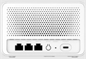 Grandstream GWN7062E Wi-Fi 6 Router - rear view