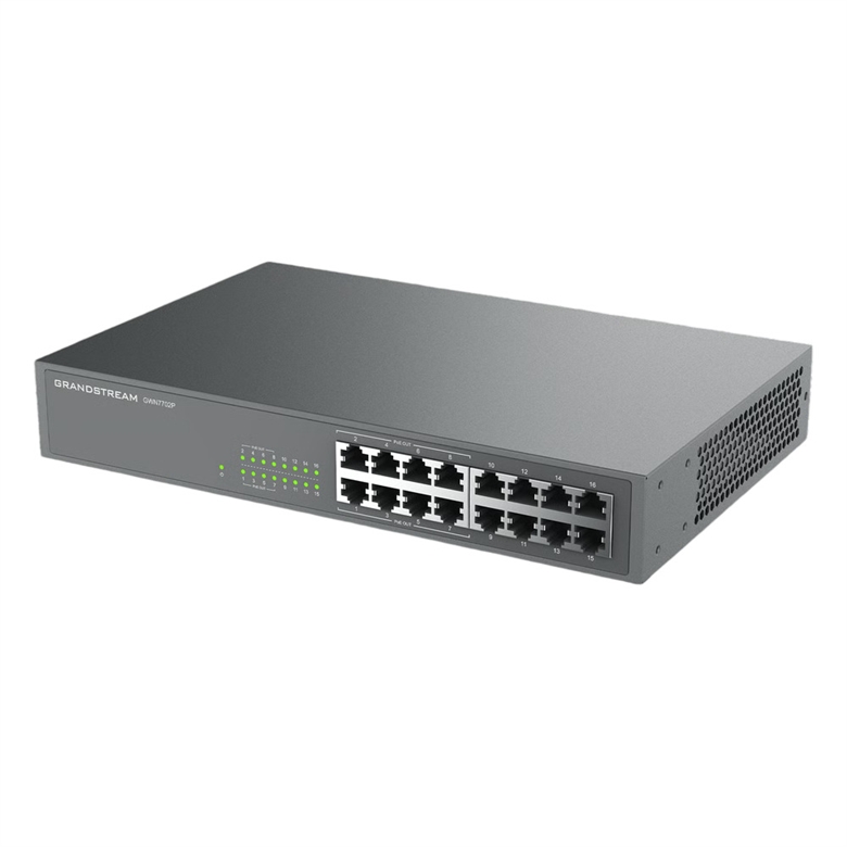 GRANDSTREAM gwn7702p - vista lateral izquierda