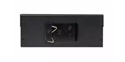 Gris-Switch Industrial PoE de 8 Puertos-Vista Posterior
