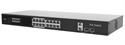 Gris-Switch Uniview Gestionable en la Nube de 16 Puertos Full Gigabit PoE-Vista Diagonal