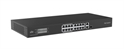 Gris-Switch Uniview Gestionable en la Nube de 16 Puertos PoE con 2 Puertos Gigabit-Vista Diagonal