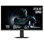 GIGABYTE GS24F14  - Monitor, 23.8", FHD 1920 x 1080, IPS, 16:9, Tiempo de Refresco 144Hz, HDMI, DisplayPort, Negro