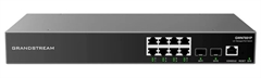 Grandstream GWN7801P - Switch Web Administrable, 8 Puertos, Gigabit Ethernet PoE+, 20Gbps