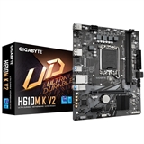 GIGABYTE H610M K V2 - Tarjeta Madre, LGA 1700, mATX, Dual-Channel, 128GB DDR5 Memoria Máxima