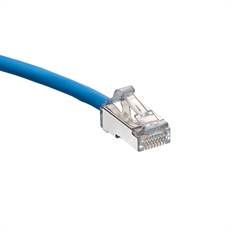 Leviton H6A10-07L - Cable de Conexión, CAT 6A, RJ-45 (M), 2.1m, Azul, CM/LSZH, Alta Flexibilidad