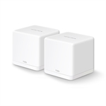 MERCUSYS Halo H30G (2-Pack) - Wi-Fi Mesh, Doble Banda, Wi-Fi 5, 2.4/5 GHz, 1300 Mbps, 2 Nodos