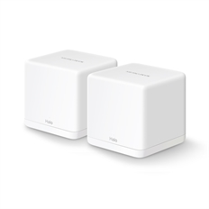 MERCUSYS Halo H30G (2-Pack) - Mesh Wi-Fi, Dual-Band, Wi-Fi 5, 2.4/5 GHz, 1300 Mbps, 2 Nodes