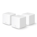MERCUSYS Halo H30G (3-Pack) - Wi-Fi Mesh, Doble Banda, Wi-Fi 5, 2.4/5 GHz, 1300 Mbps, 3 Nodos
