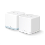 MERCUSYS Halo H32G (2-Pack) - Wi-Fi Mesh, Doble Banda, Wi-Fi 5, 2.4/5 GHz, 1200 Mbps, 2 Nodos