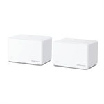 MERCUSYS Halo H80X (2-Pack) - Wi-Fi Mesh, Doble Banda, Wi-Fi 6, 2.4/5 GHz, 3000 Mbps, 2 Nodos
