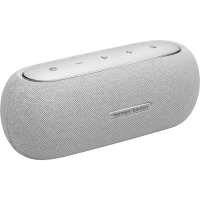 Harman Kardon Luna HKLUNAGRYAM Wireless Speaker Gray side view