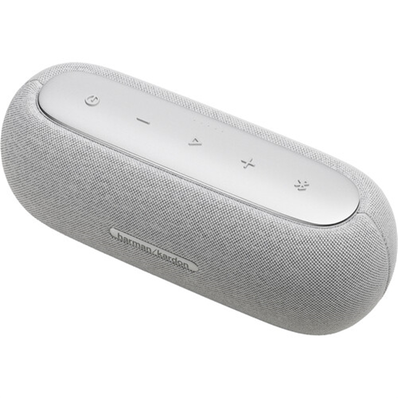 Harman Kardon Luna HKLUNAGRYAM Wireless Speaker Gray top view