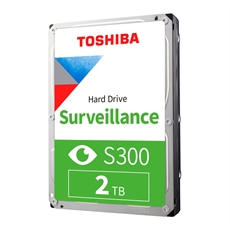 Toshiba Surveillance S300  - Internal Hard Drive, 4TB, 7200 rpm, 3.5", 512MB Cache