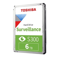 Toshiba Surveillance S300  - Internal Hard Drive, 6TB, 5400 rpm, 3.5", 256MB Cache