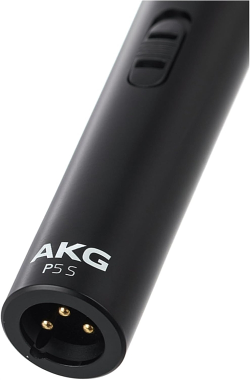 High-Performance Dynamic Vocal Microphone with Switch-back View
