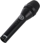 High-Performance Dynamic Vocal Microphone with Switch-lateral View