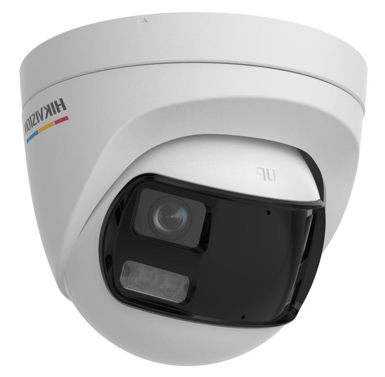 Hikvision 3K 180 Panoramic ColorVu Turret Camera-Lateral View