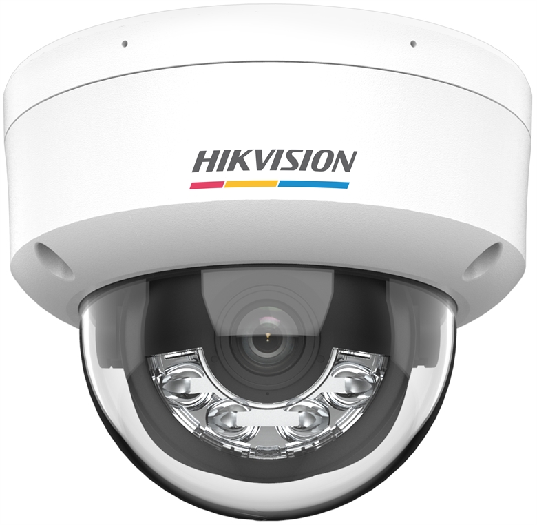 Hikvision-4 MP ColorVu 3 0 Fixed Dome Ne Front View 2