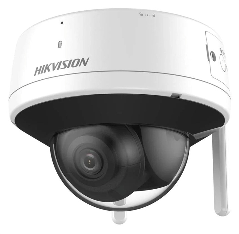 Hikvision 4MP Dome Wireless IP Camera-Lateral View 2