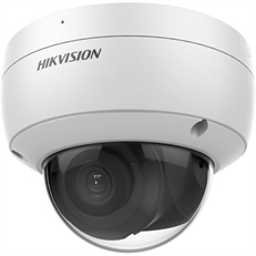 Hikvision AcuSense DS-2CD2123G2-IU - Cámara IP para Interiores y Exteriores, 2MP, Ethernet, PoE, Lente Focal Fijo