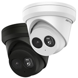 Hikvision AcuSense DS-2CD2383G2-IU (2.8mm) - Cámara IP para Interiores y Exteriores, 8MP, Ethernet, Lente Focal Fijo